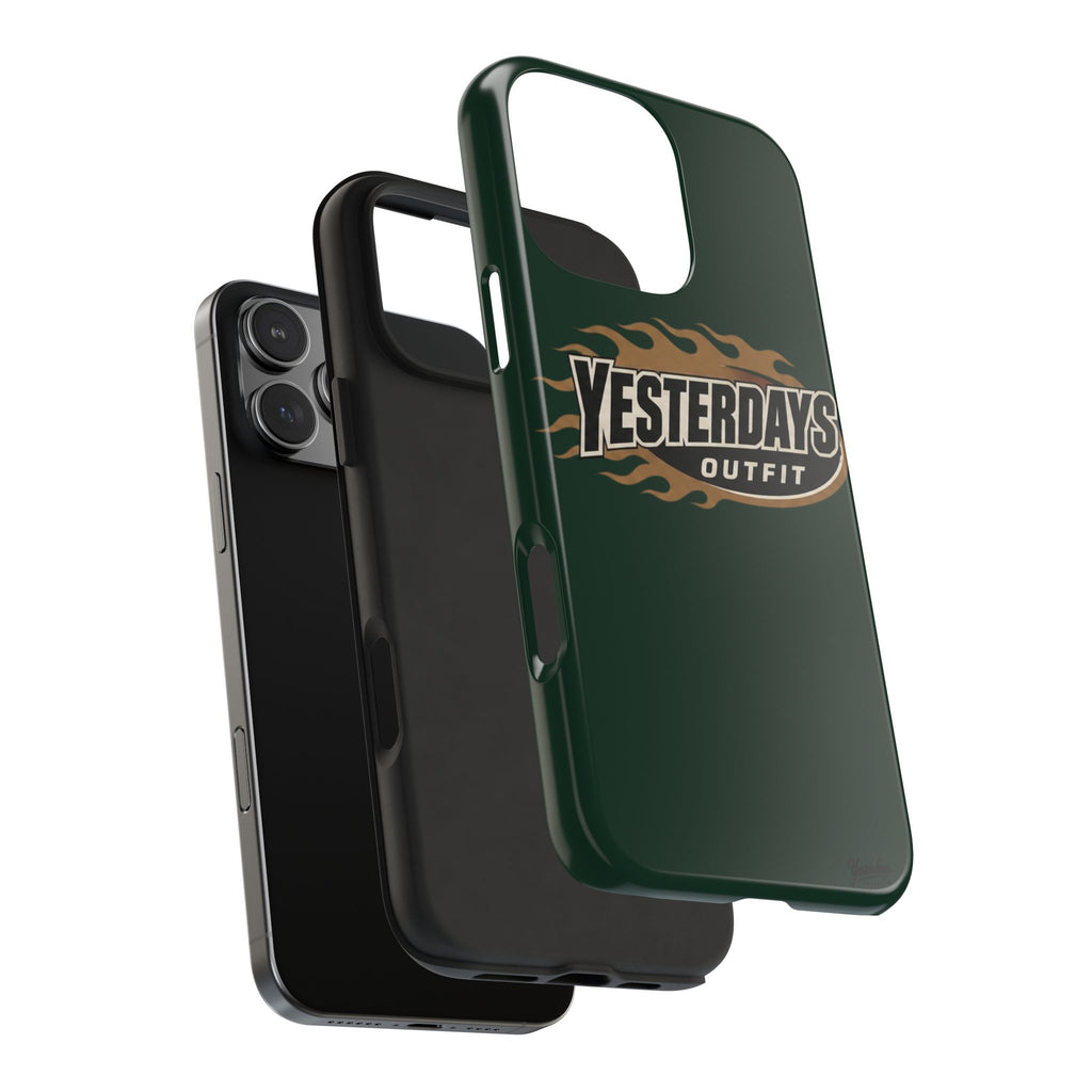 Yesterdays Outfit Flame Logo phone case | Tough Phone Cases