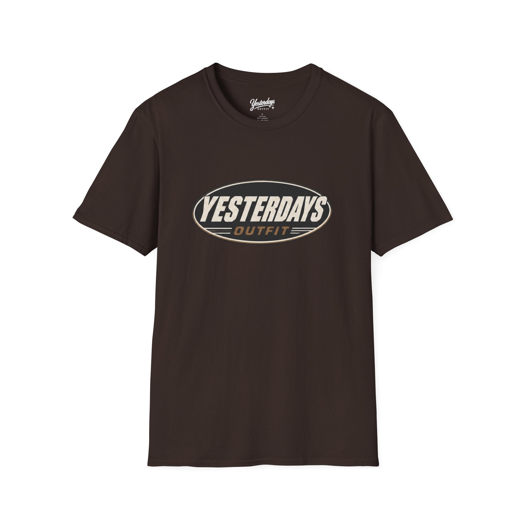 Yesterdays Outfit logo T-Shirt | Vintage oval graphic tee