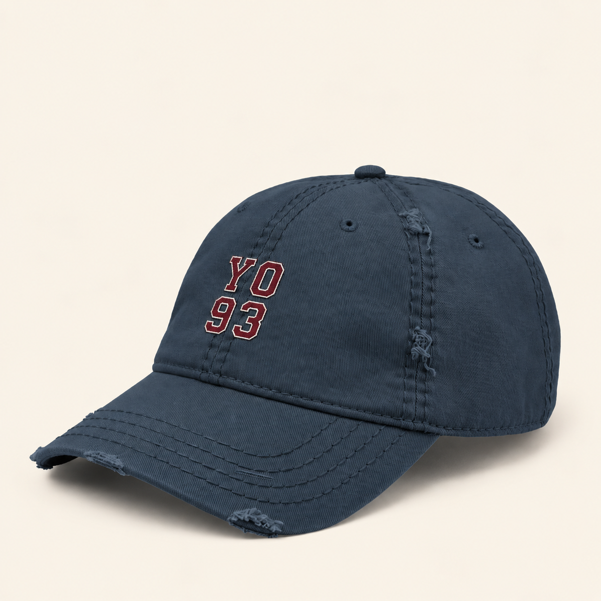 YO93 D Cap | Burgundy