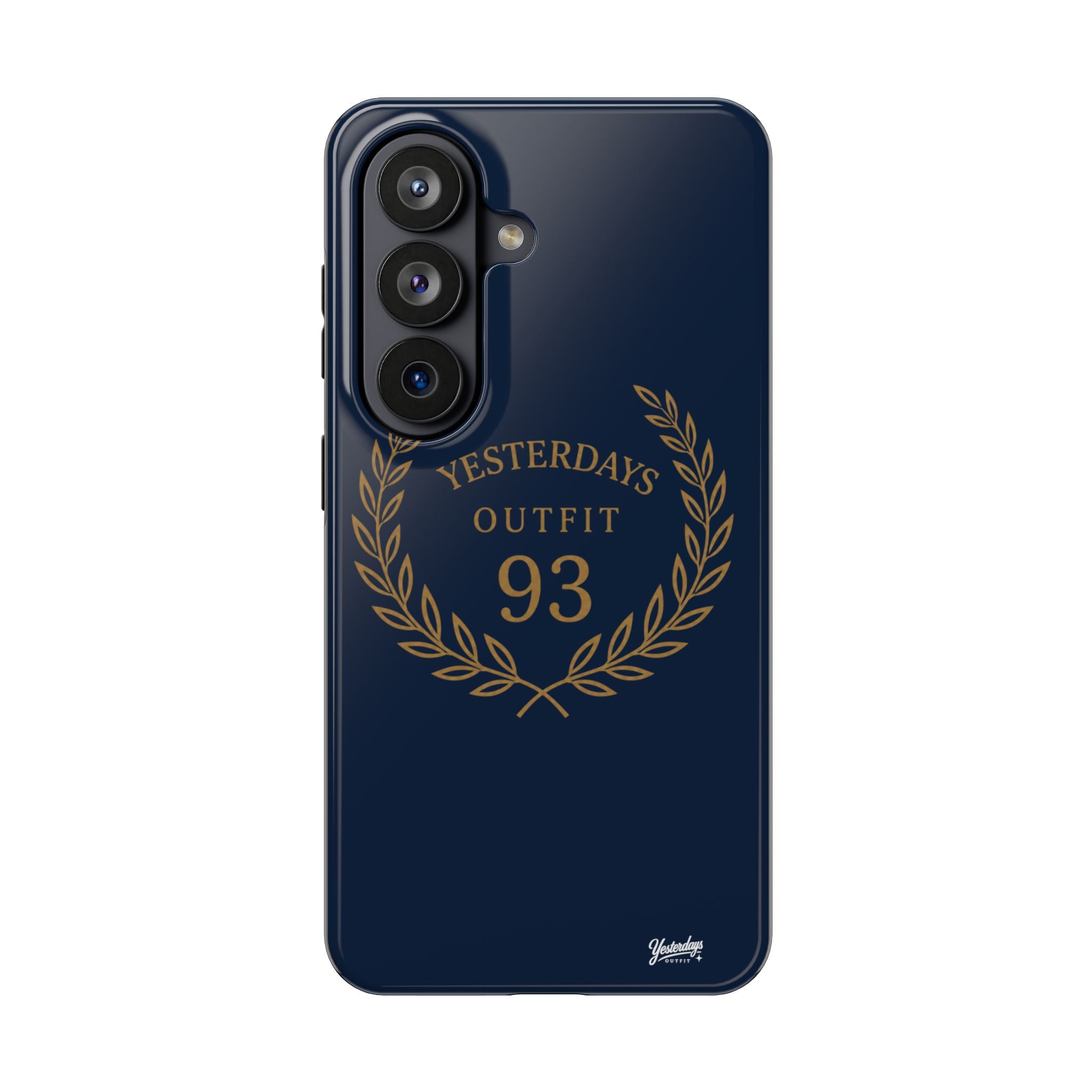 Yesterdays Outfit 93 Phone Case | Laurel Wreath Navy Protective Case