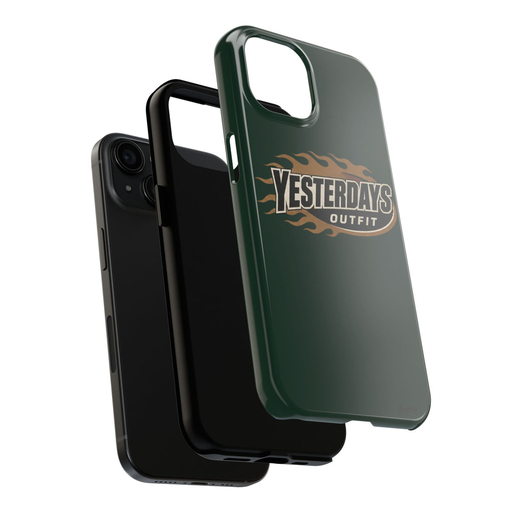 Yesterdays Outfit Flame Logo phone case | Tough Phone Cases