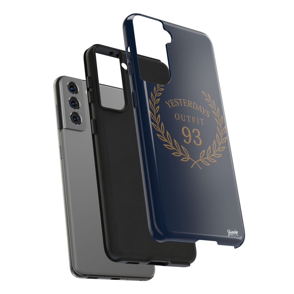 Yesterdays Outfit 93 Phone Case | Laurel Wreath Navy Protective Case
