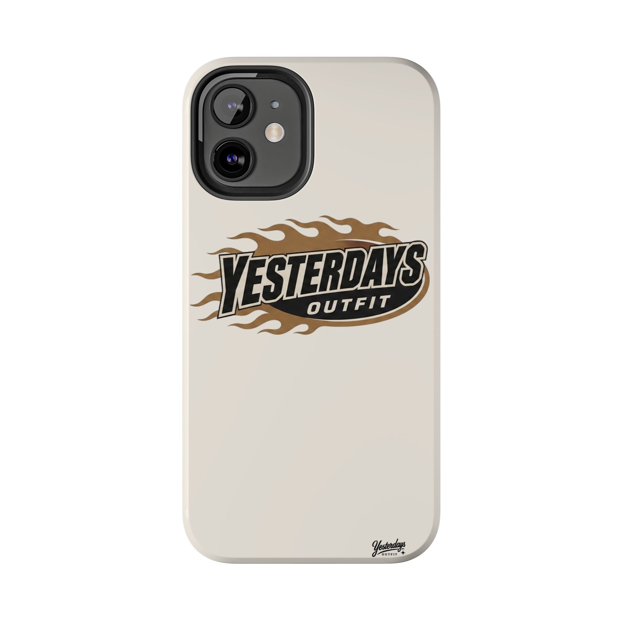 Yesterdays Outfit Flame Logo Phone Case | Tough Phone Case