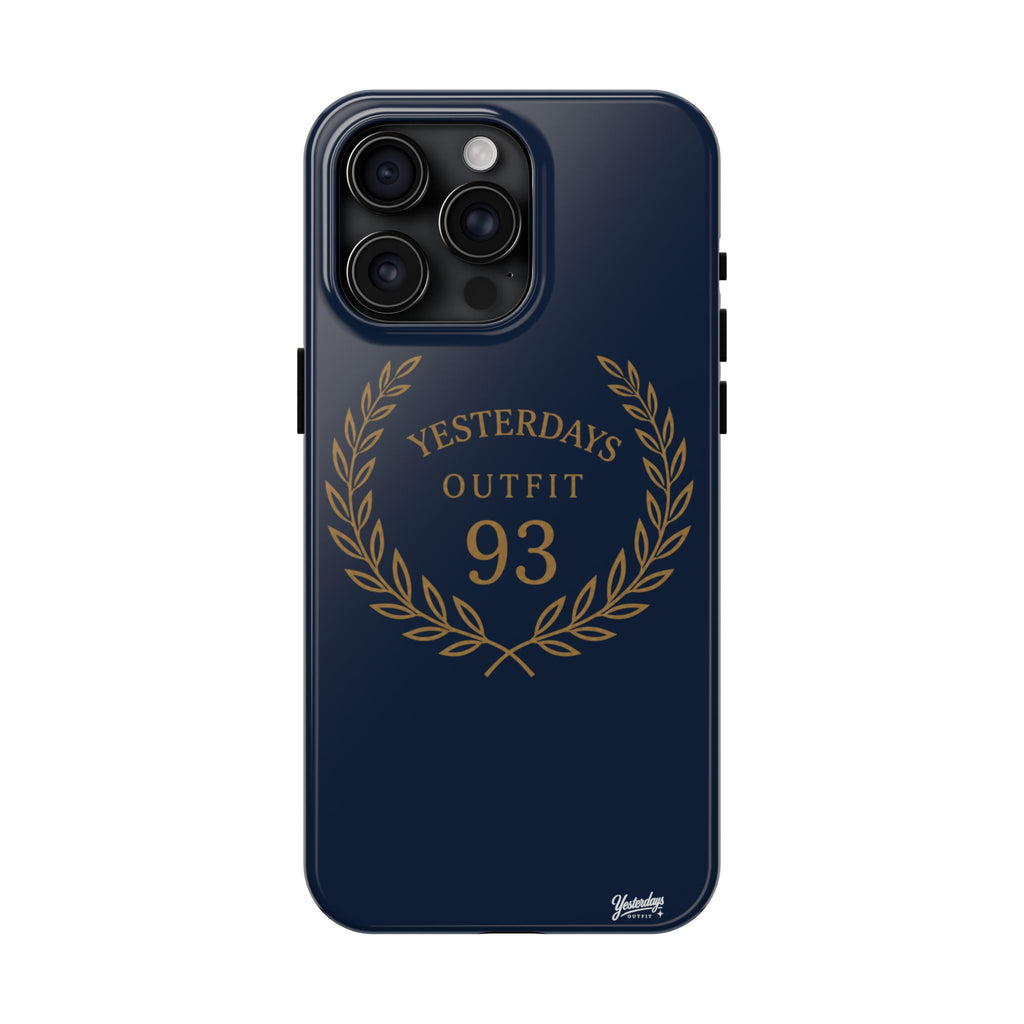 Yesterdays Outfit 93 Phone Case | Laurel Wreath Navy Protective Case