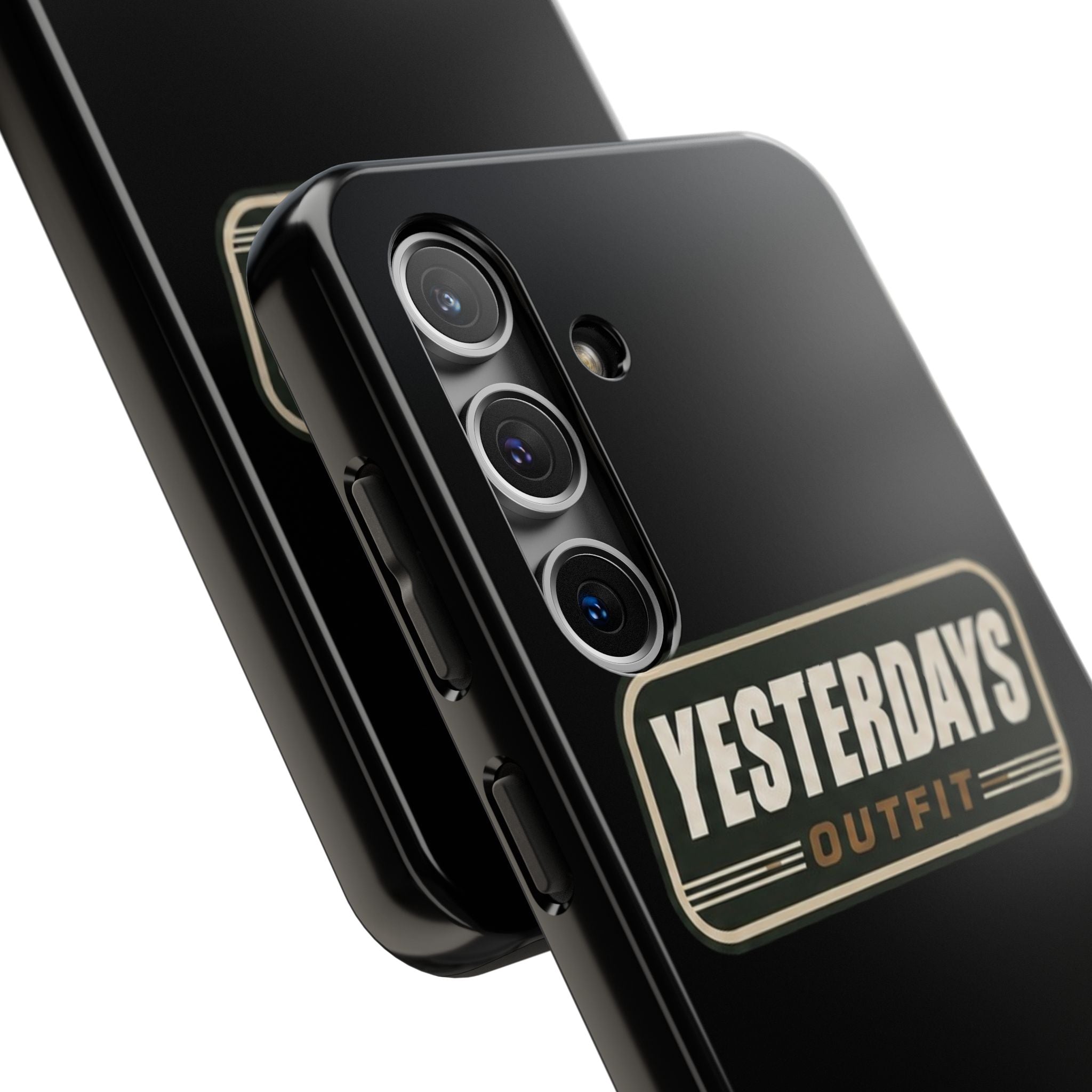 Yesterdays Outfit vintage logo Tough Phone Case | retro badge phone cover