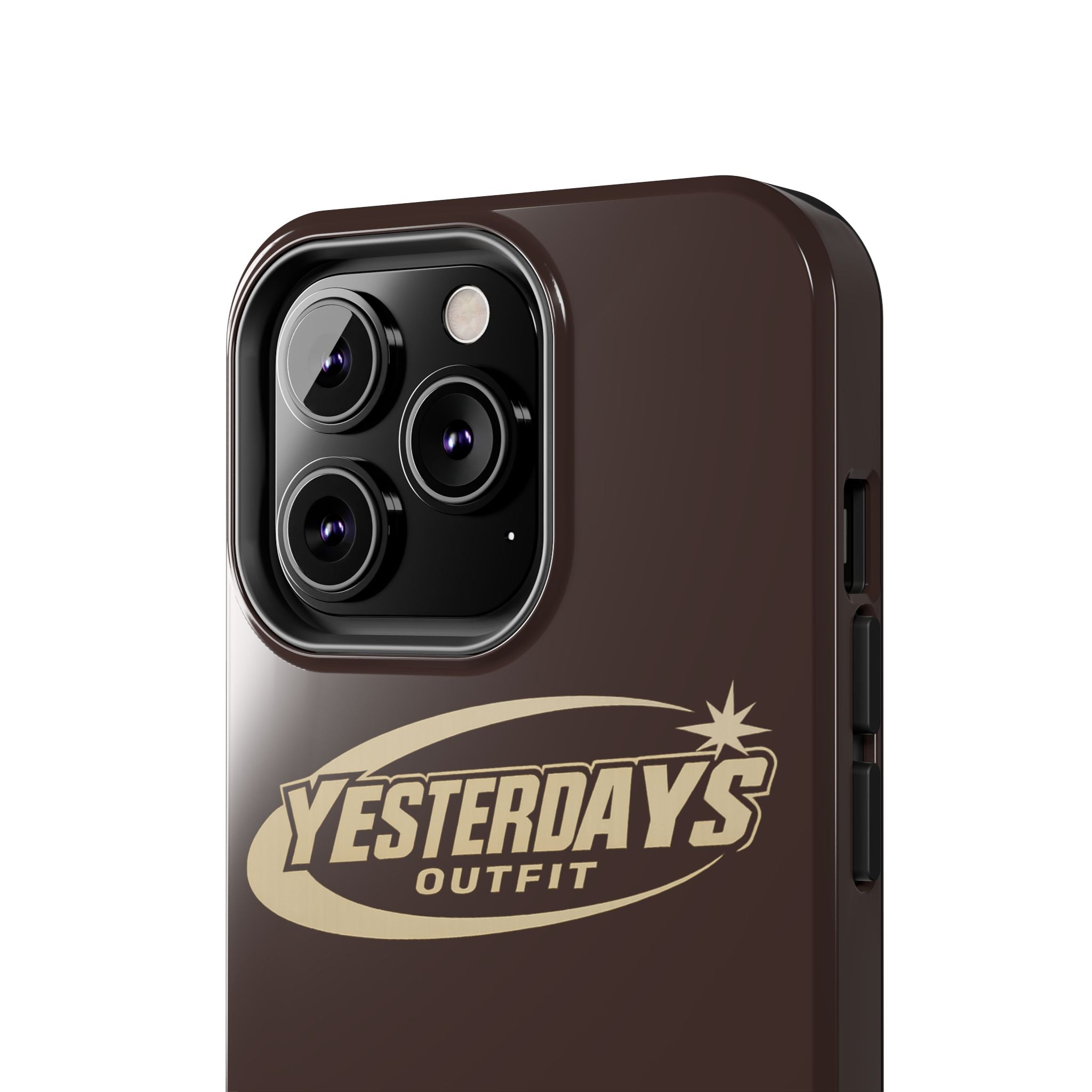 Yesterdays Outfit logo Tough Phone Case | Retro Badge Phone Case
