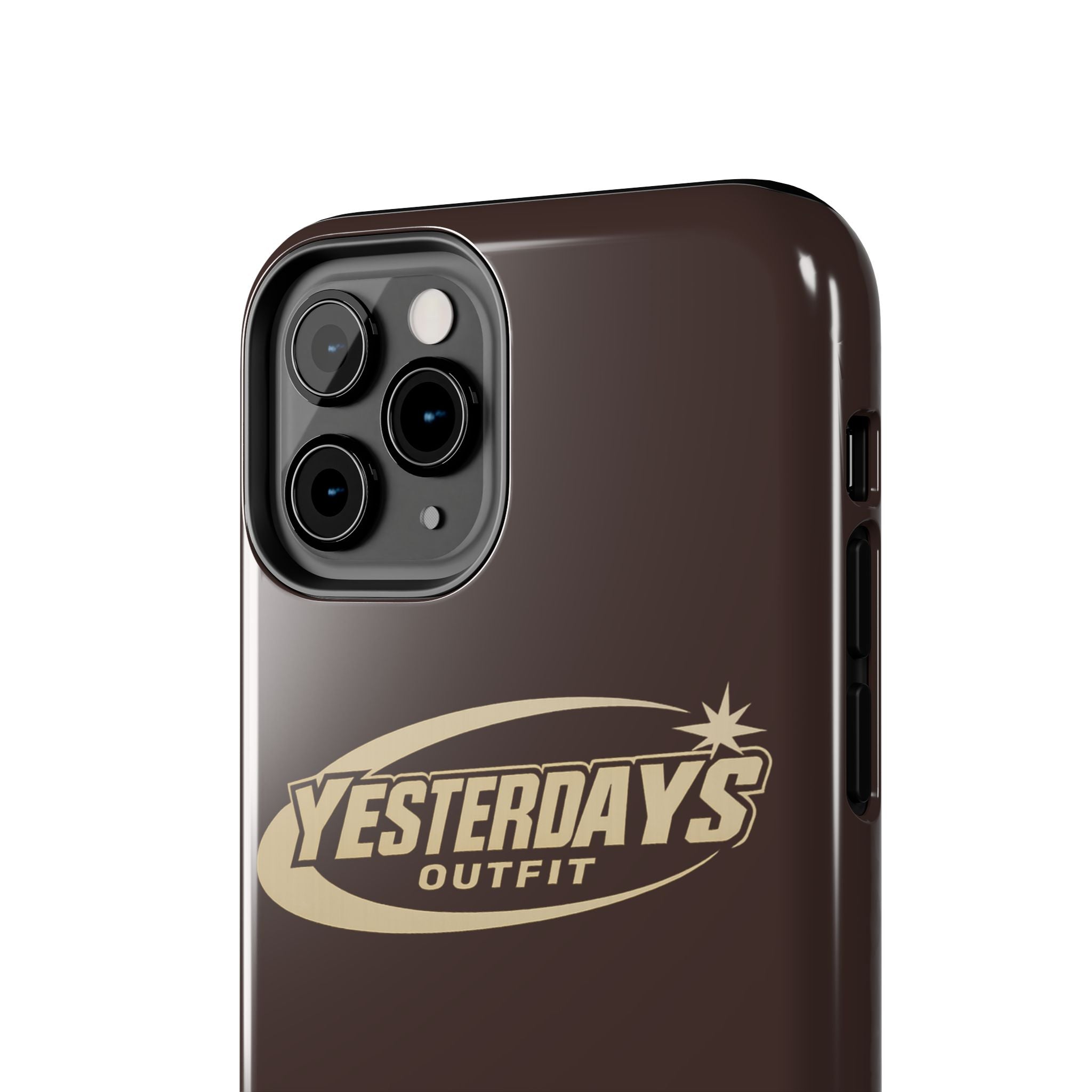 Yesterdays Outfit logo Tough Phone Case | Retro Badge Phone Case