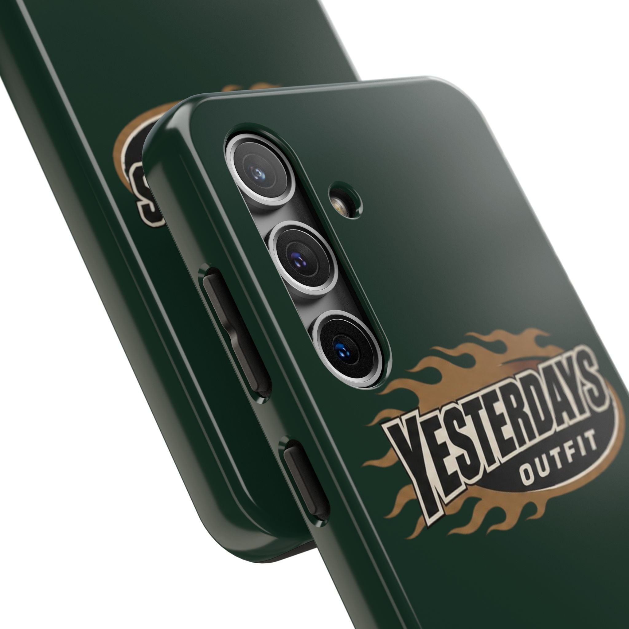 Yesterdays Outfit Flame Logo phone case | Tough Phone Cases