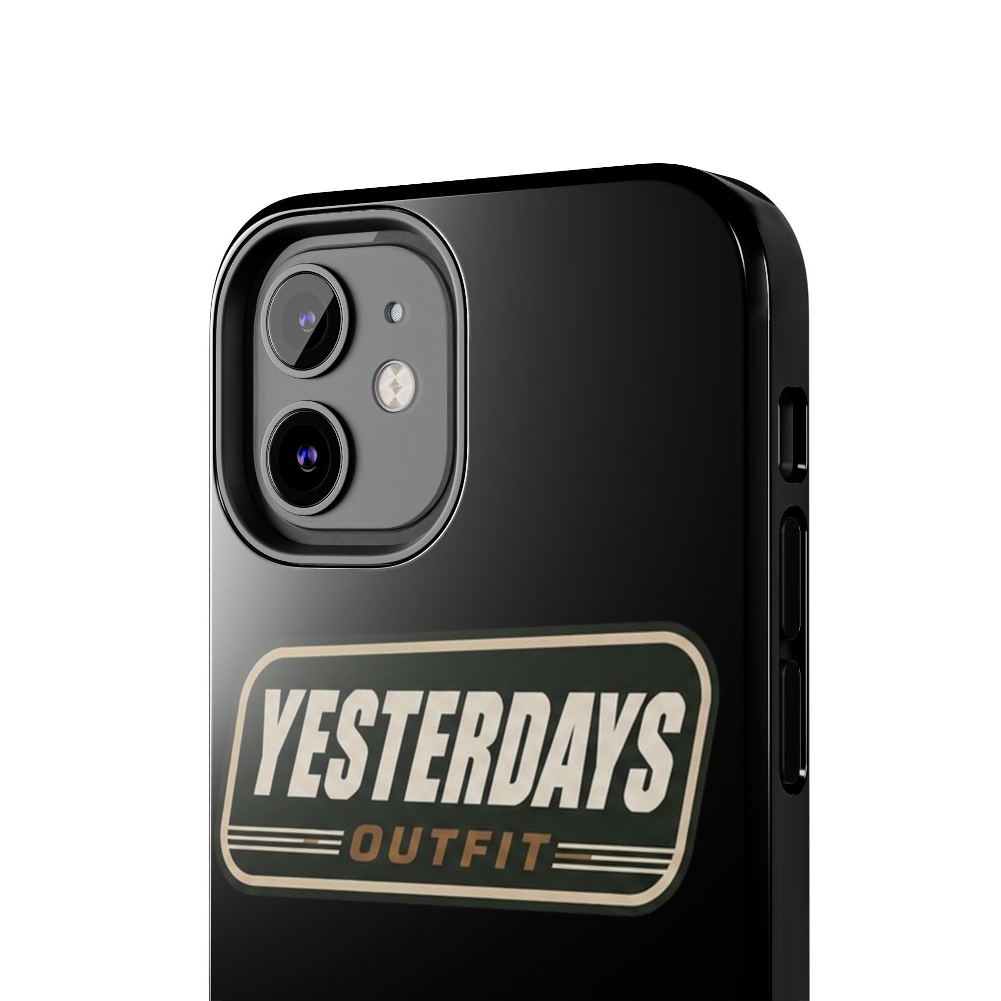 Yesterdays Outfit vintage logo Tough Phone Case | retro badge phone cover