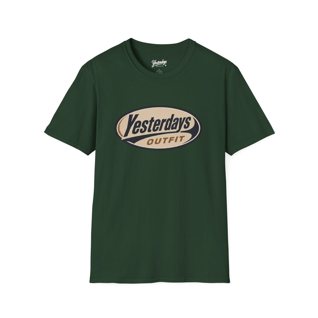 Yesterdays Outfit logo T-Shirt | vintage oval graphic tee