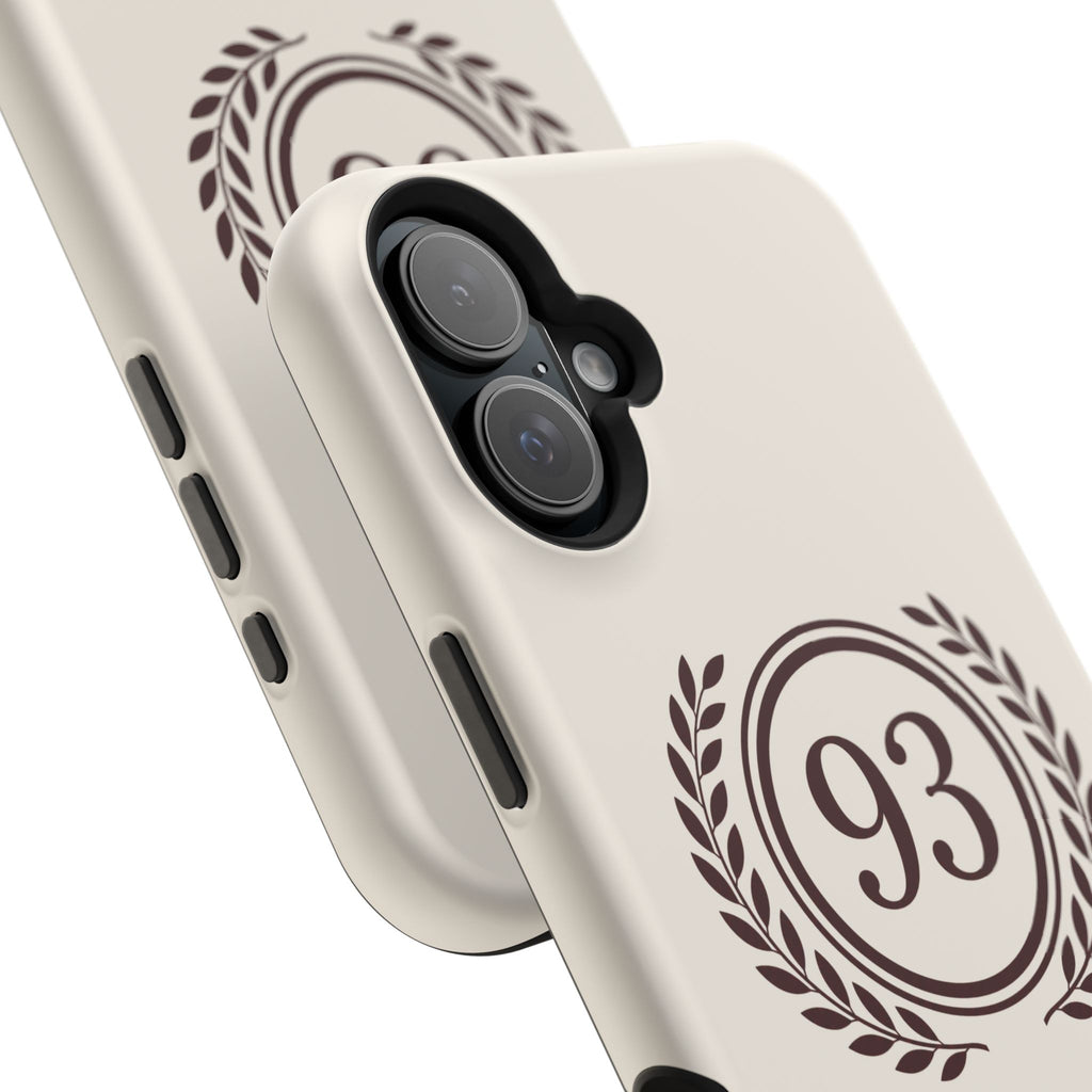 Laurel Wreath 93 Circle Phone Case | Magnetic Impact-Resistant Case
