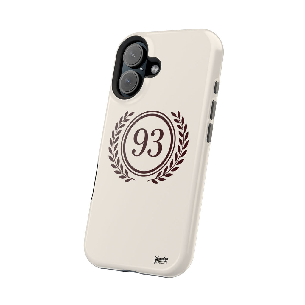 Laurel Wreath 93 Circle Phone Case | Magnetic Impact-Resistant Case