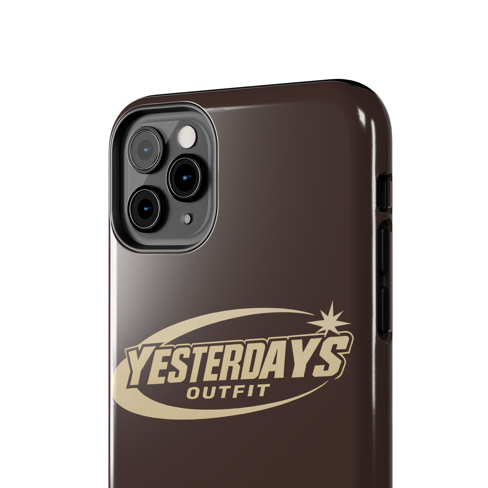 Yesterdays Outfit logo Tough Phone Case | Retro Badge Phone Case