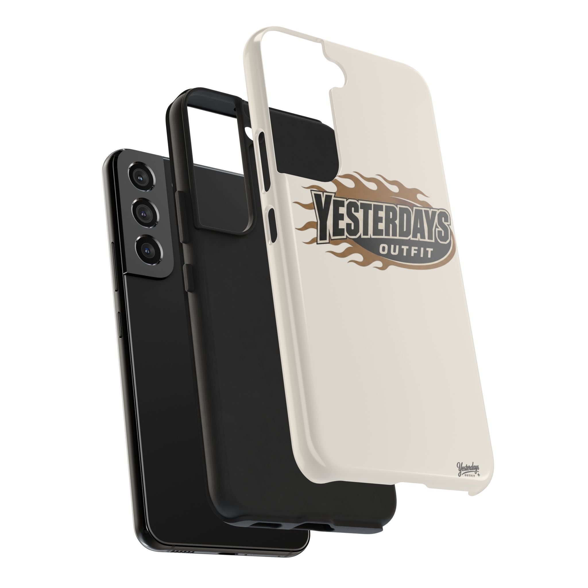 Yesterdays Outfit Flame Logo Phone Case | Tough Phone Case