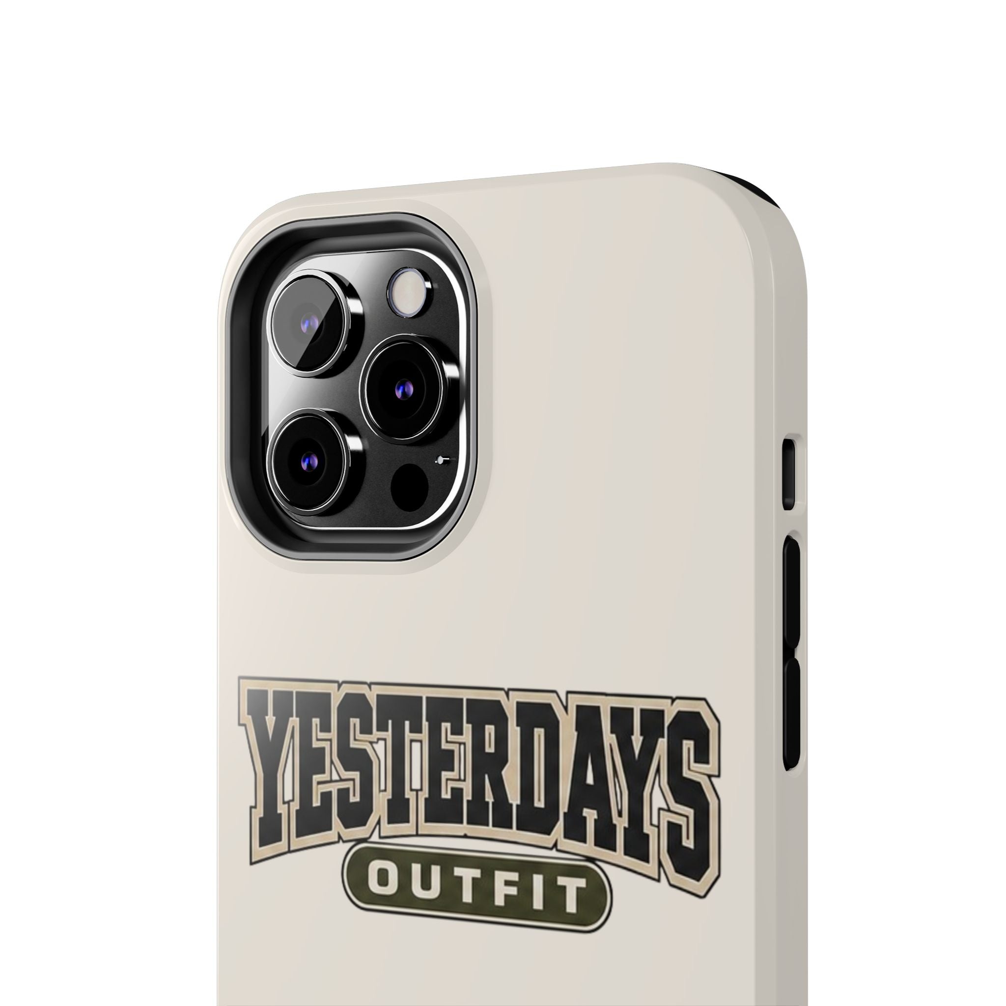 Yesterdays Outfit Phone Case | Retro Collegiate Logo, Tough Phone Case