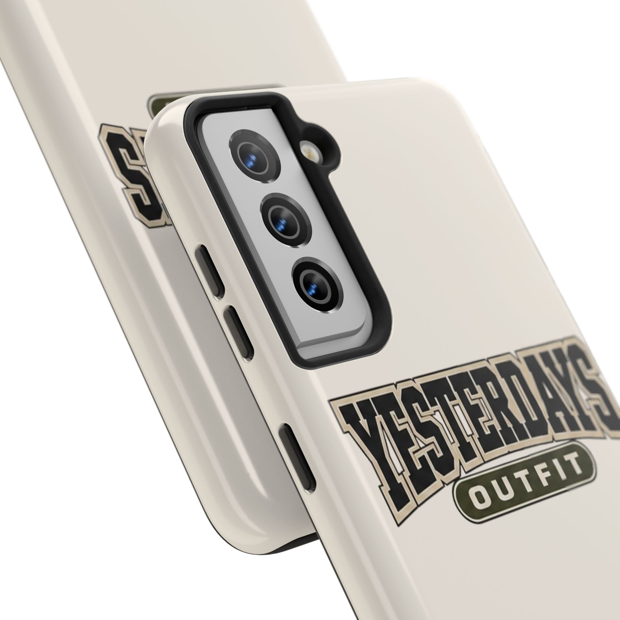 Yesterdays Outfit Phone Case | Retro Collegiate Logo, Tough Phone Case
