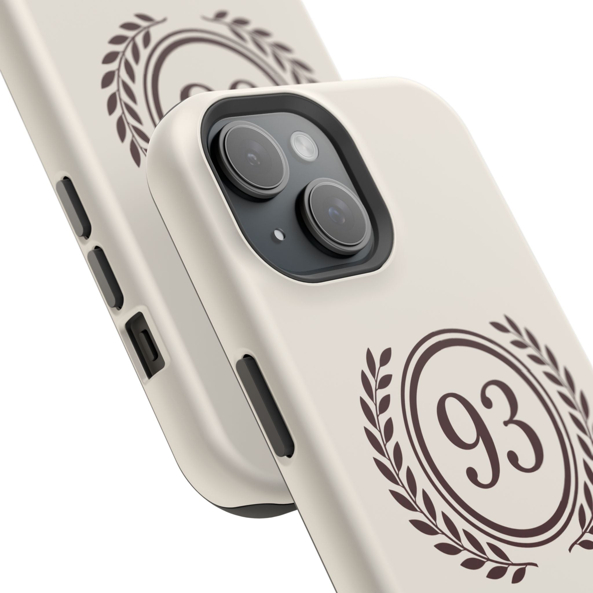 Laurel Wreath 93 Circle Phone Case | Magnetic Impact-Resistant Case