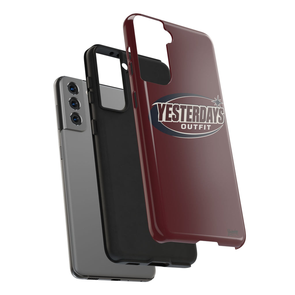 Yesterdays Outfit logo Tough Phone Case | Retro Badge iPhone Android