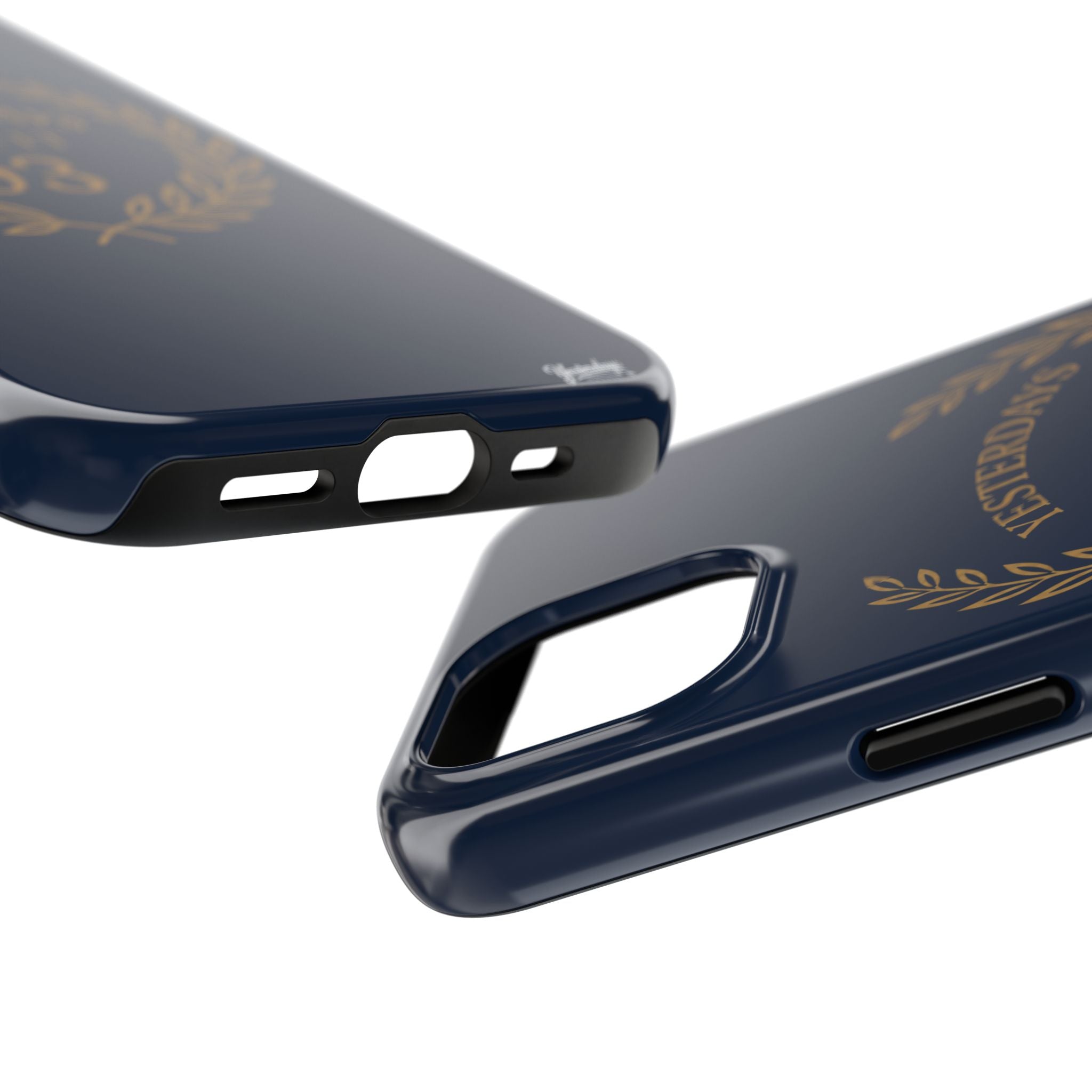 Yesterdays Outfit 93 Phone Case | Laurel Wreath Navy Protective Case
