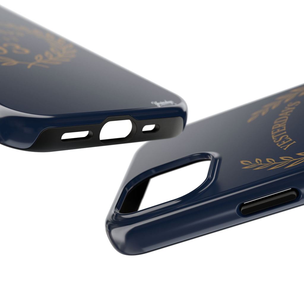 Yesterdays Outfit 93 Phone Case | Laurel Wreath Navy Protective Case