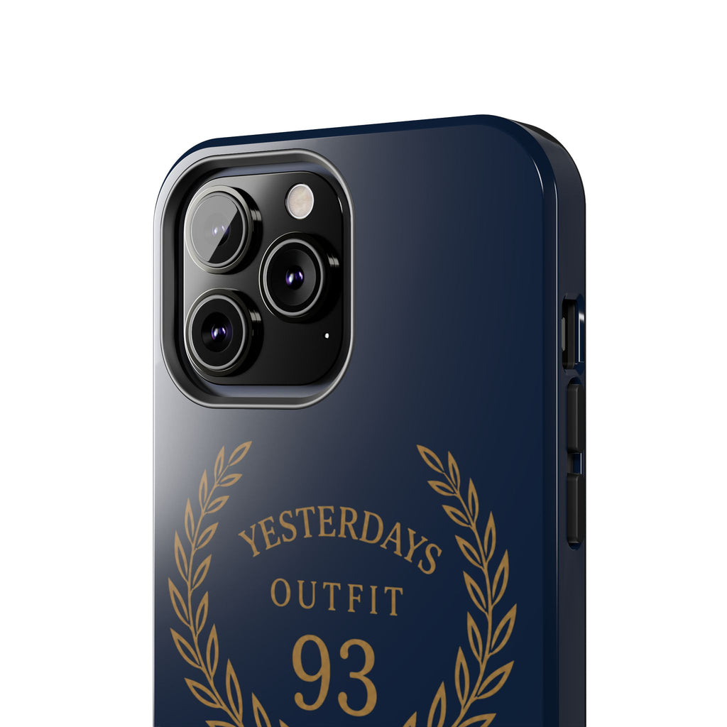 Yesterdays Outfit 93 Phone Case | Laurel Wreath Navy Protective Case