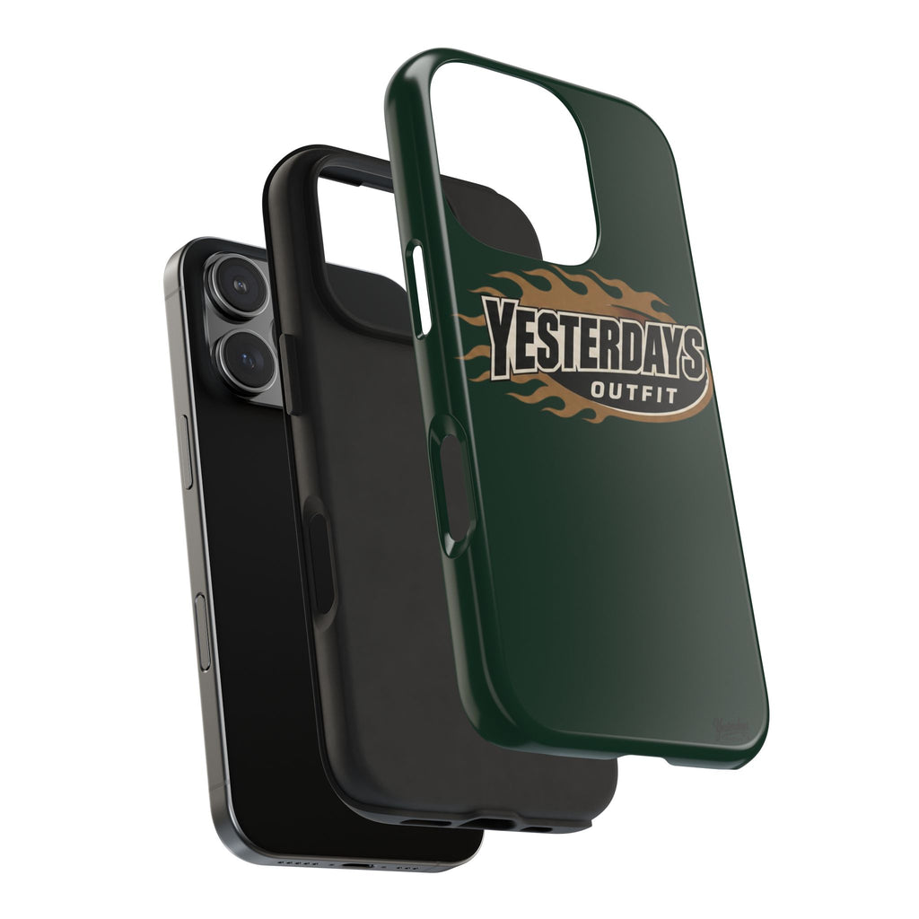 Yesterdays Outfit Flame Logo phone case | Tough Phone Cases