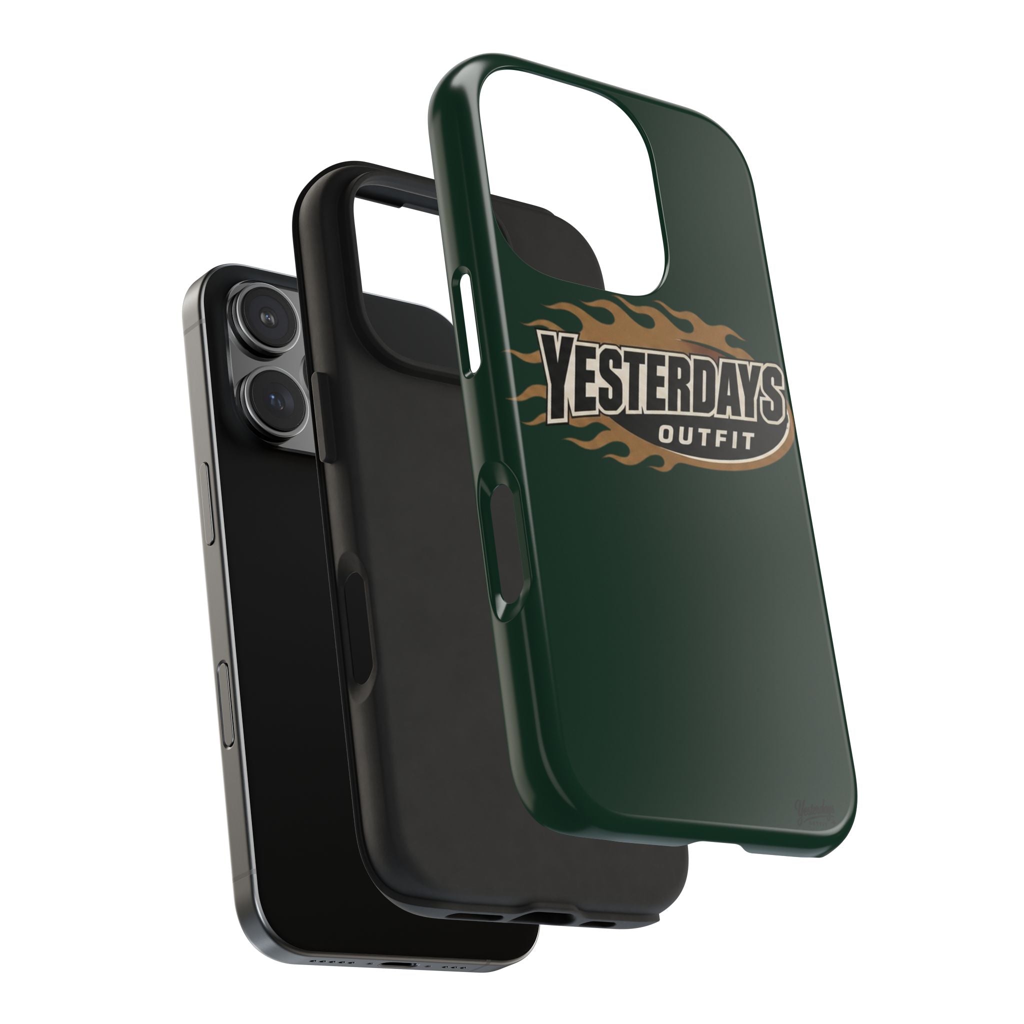 Yesterdays Outfit Flame Logo phone case | Tough Phone Cases