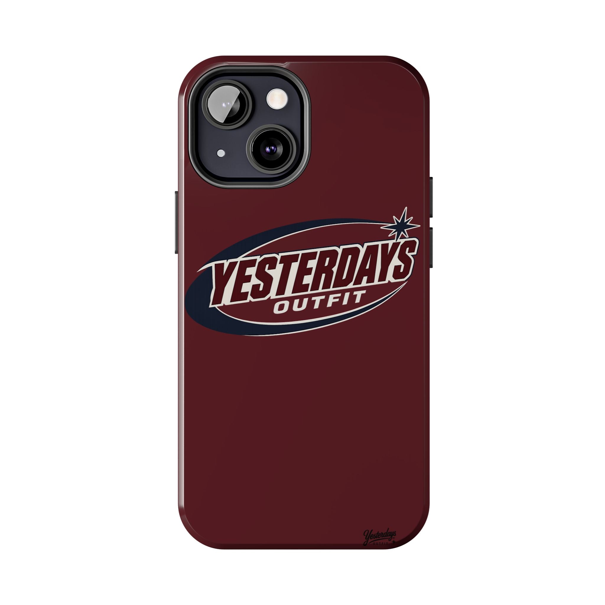 Yesterdays Outfit logo Tough Phone Case | Retro Badge iPhone Android
