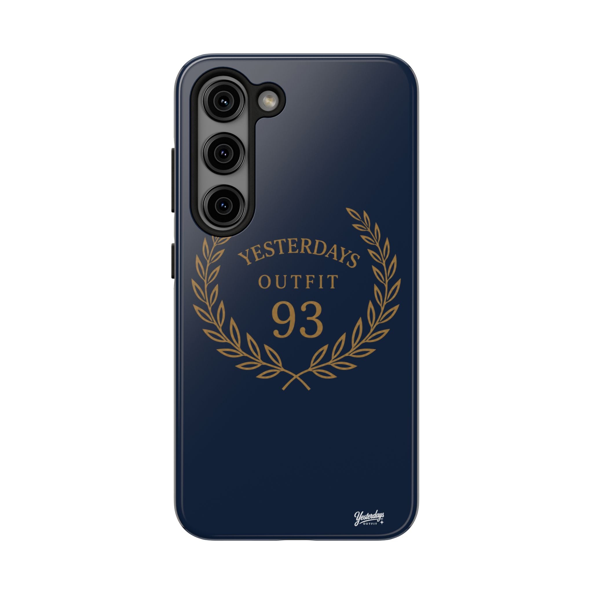 Yesterdays Outfit 93 Phone Case | Laurel Wreath Navy Protective Case