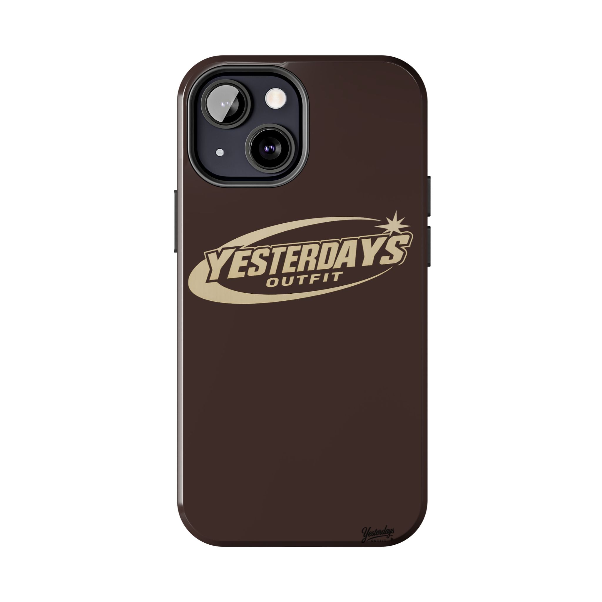 Yesterdays Outfit logo Tough Phone Case | Retro Badge Phone Case