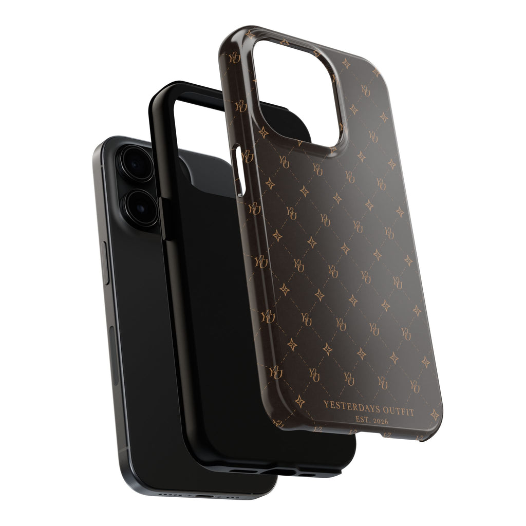 Monogram Pattern Phone Case |  Yesterday’s Outfit Protective Case