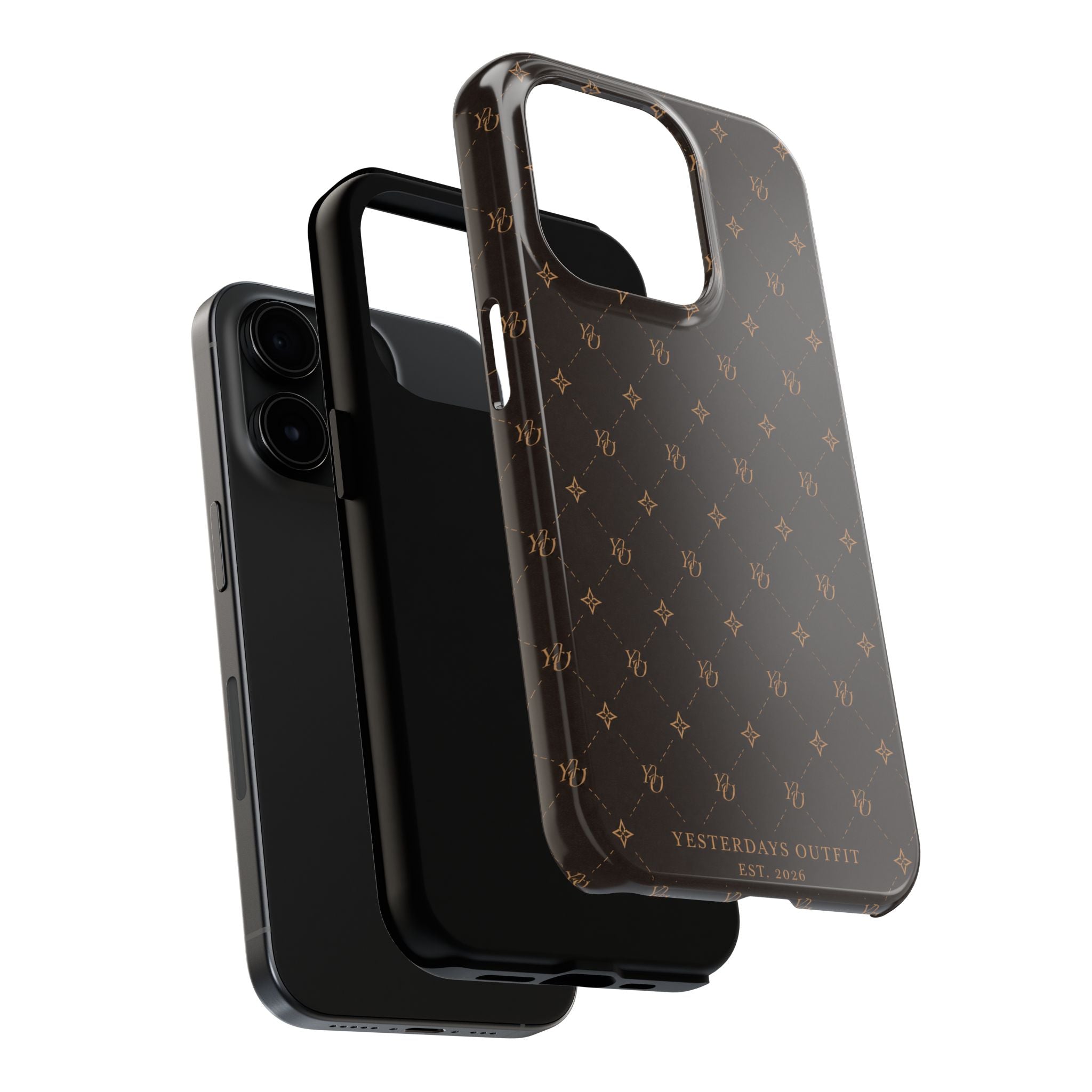 Monogram Pattern Phone Case |  Yesterday’s Outfit Protective Case