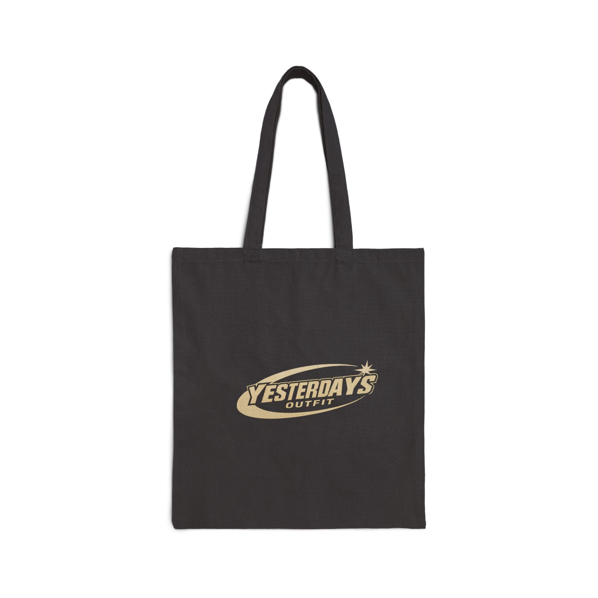 Yesterdays Outfit logo tote bag | Cotton Canvas Tote
