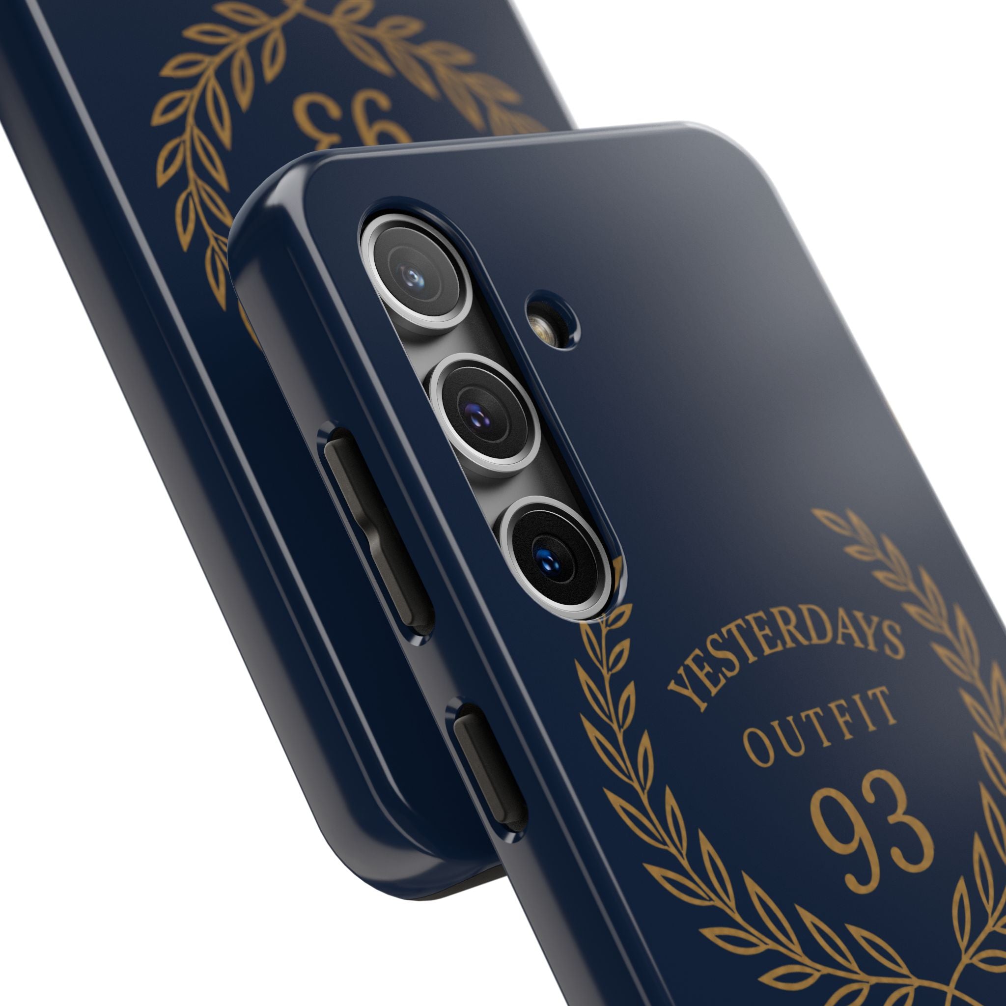 Yesterdays Outfit 93 Phone Case | Laurel Wreath Navy Protective Case