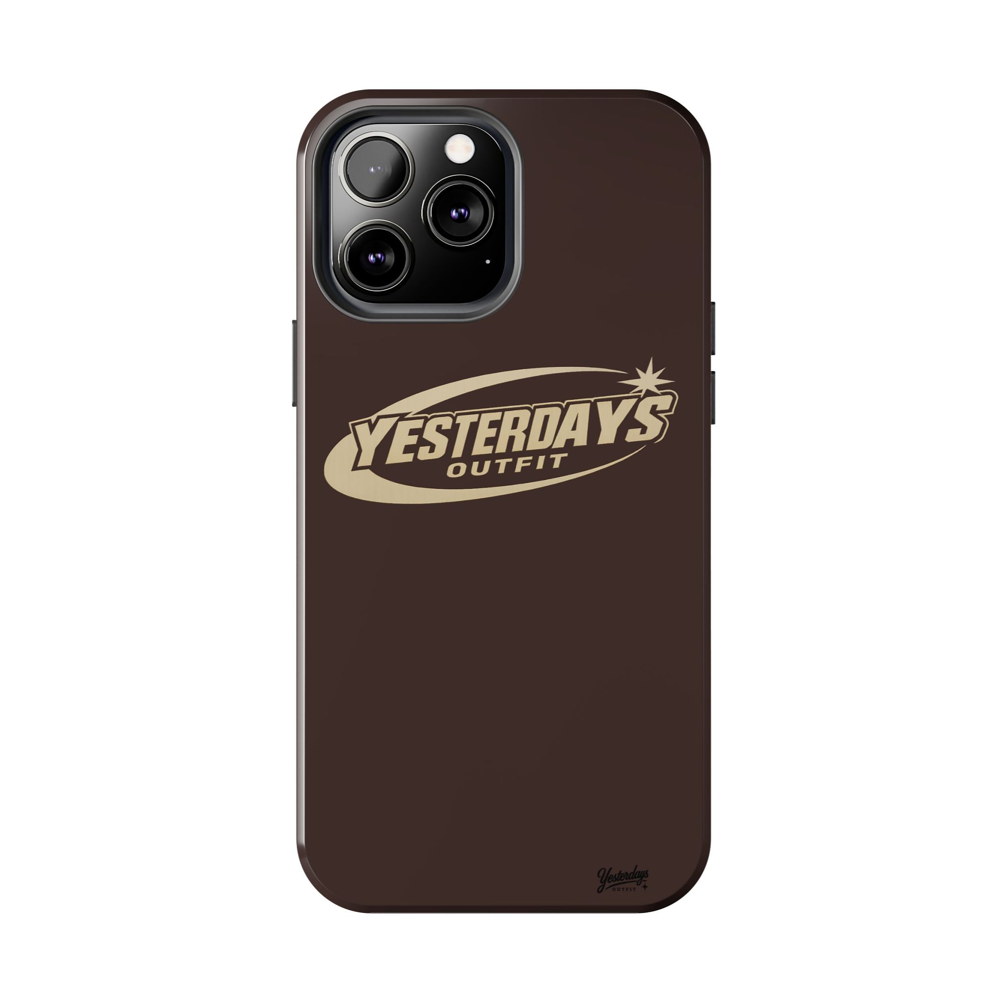 Yesterdays Outfit logo Tough Phone Case | Retro Badge Phone Case