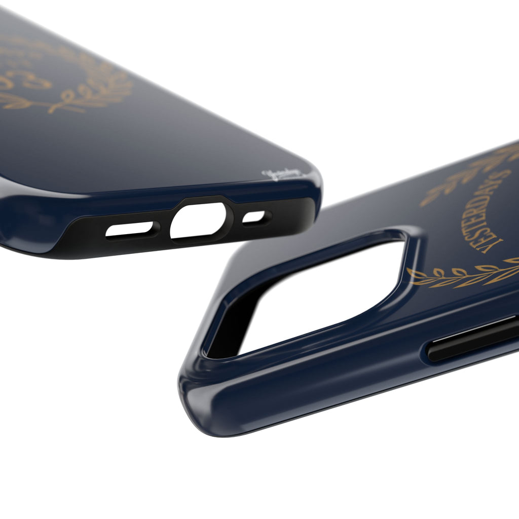 Yesterdays Outfit 93 Phone Case | Laurel Wreath Navy Protective Case