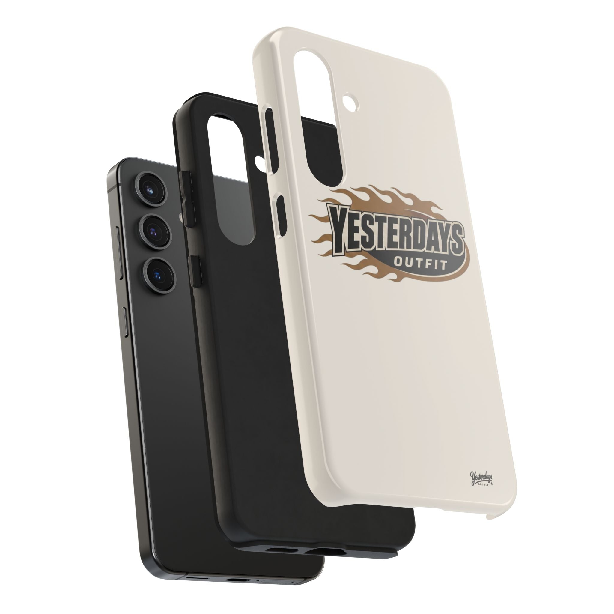 Yesterdays Outfit Flame Logo Phone Case | Tough Phone Case