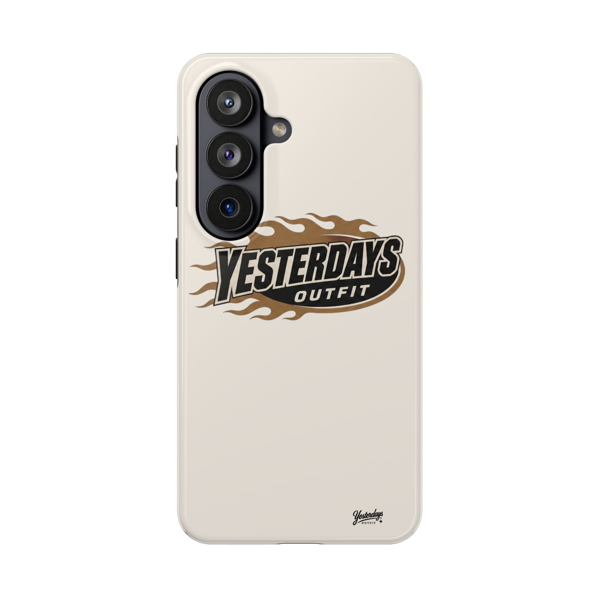 Yesterdays Outfit Flame Logo Phone Case | Tough Phone Case