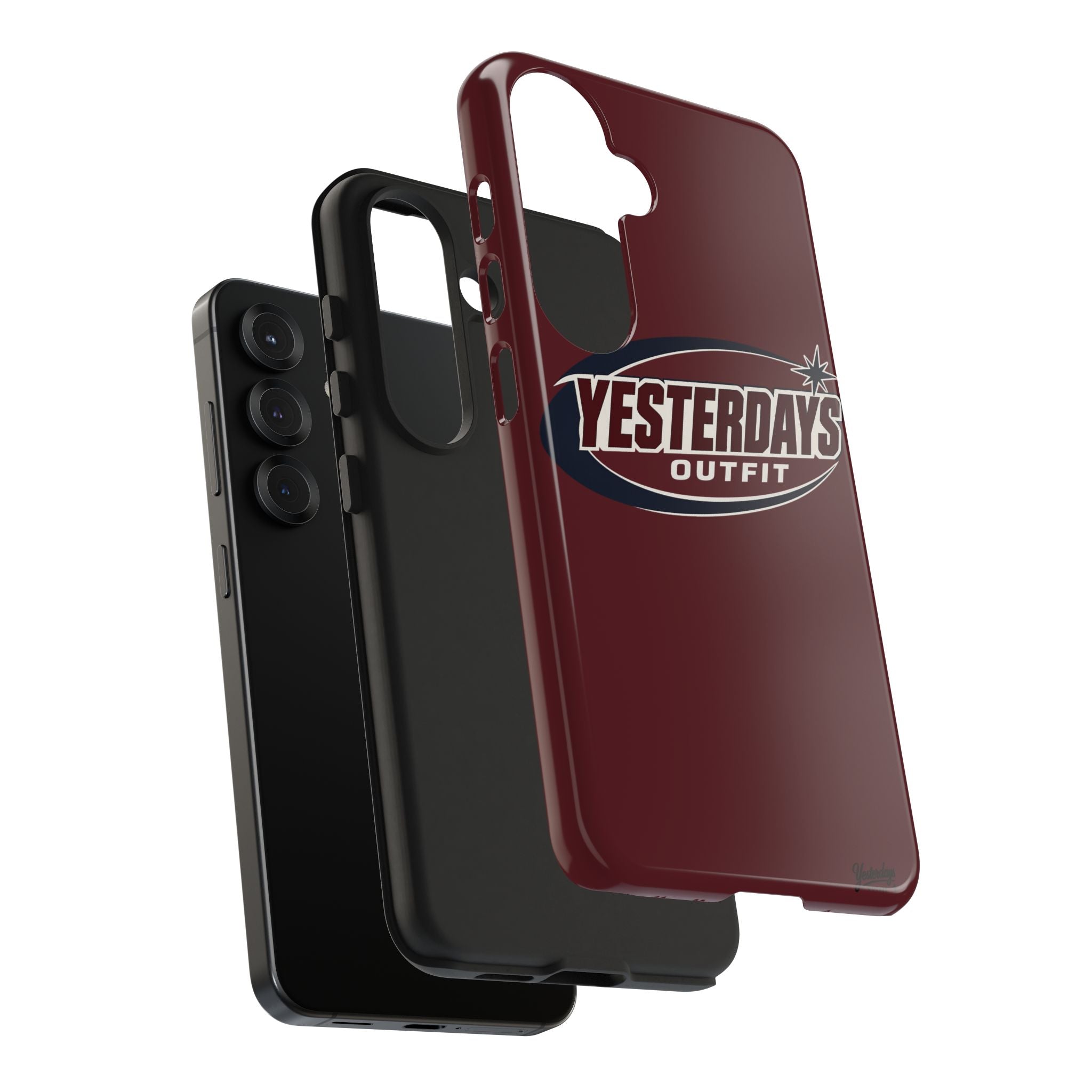 Yesterdays Outfit logo Tough Phone Case | Retro Badge iPhone Android
