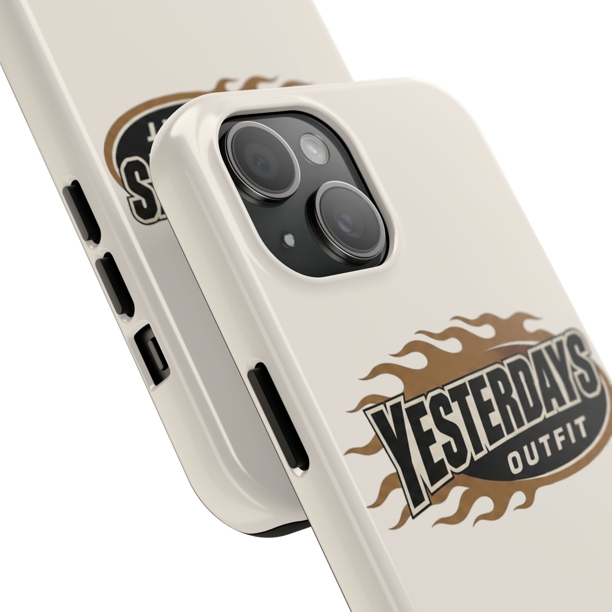 Yesterdays Outfit Flame Logo Phone Case | Tough Phone Case