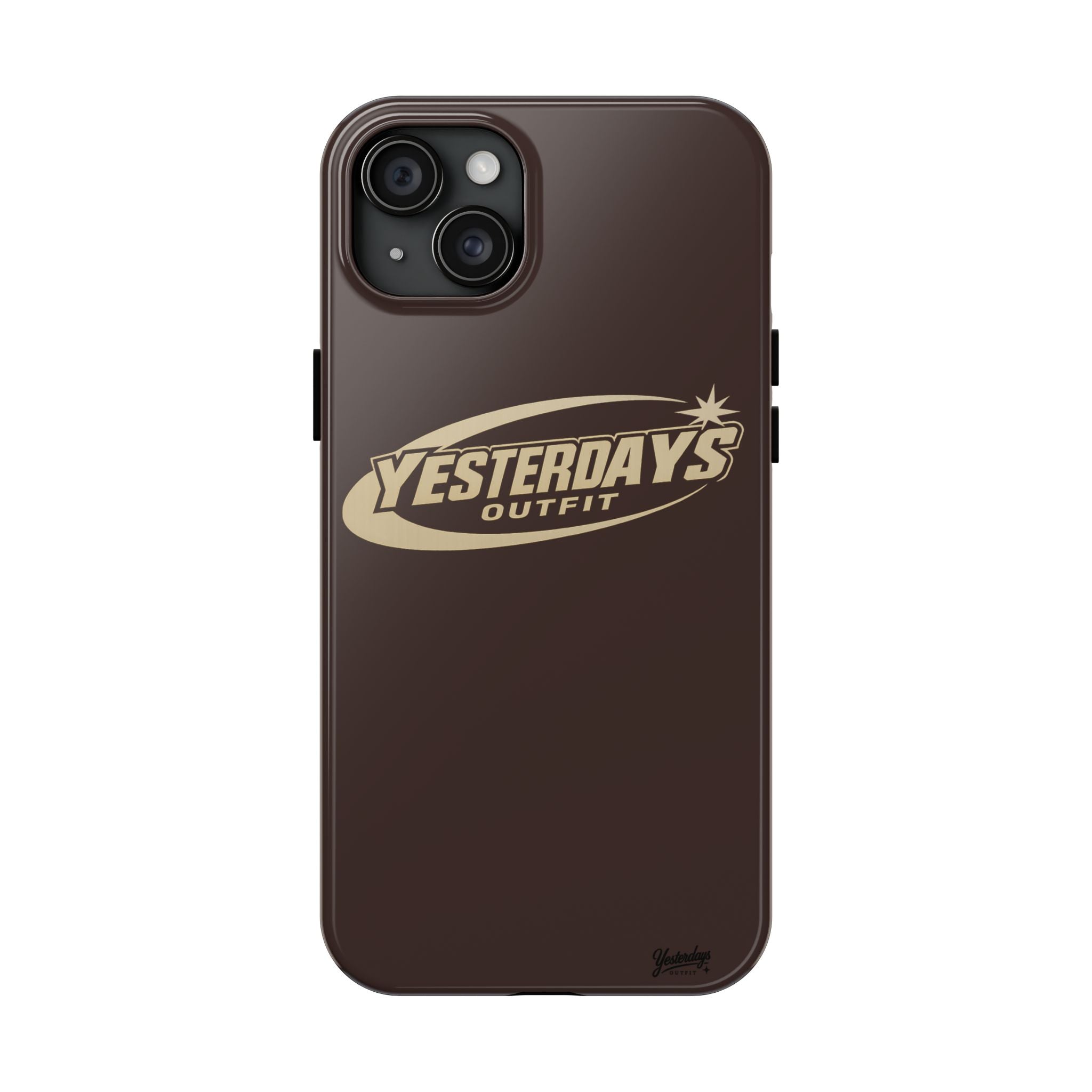 Yesterdays Outfit logo Tough Phone Case | Retro Badge Phone Case