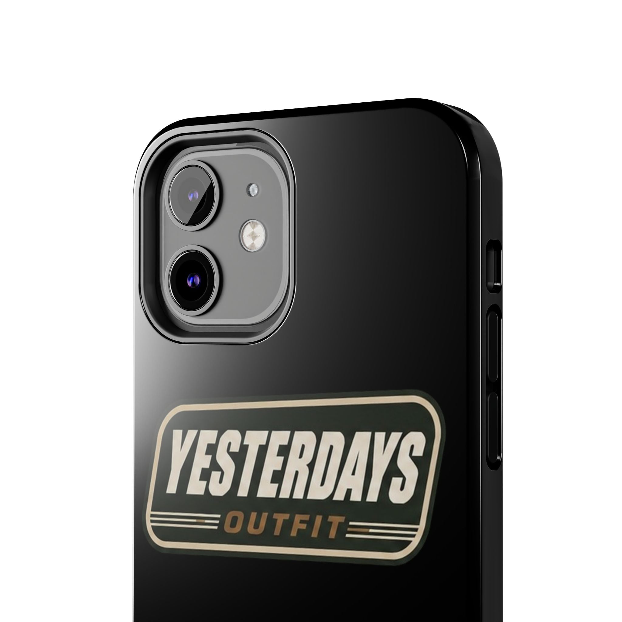 Yesterdays Outfit vintage logo Tough Phone Case | retro badge phone cover