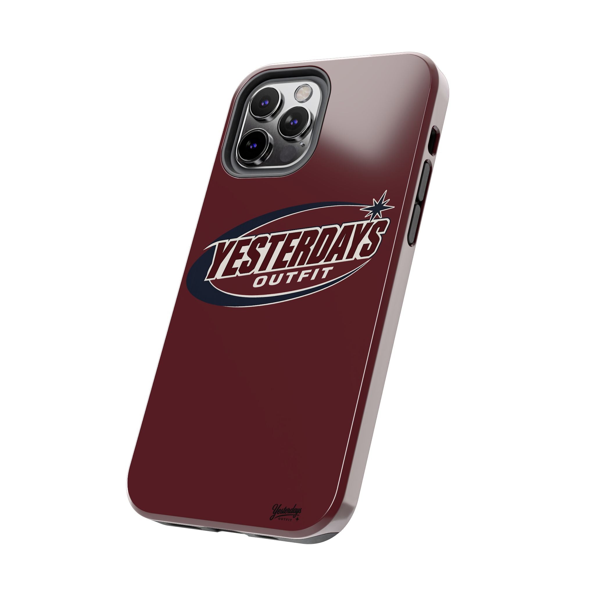 Yesterdays Outfit logo Tough Phone Case | Retro Badge iPhone Android