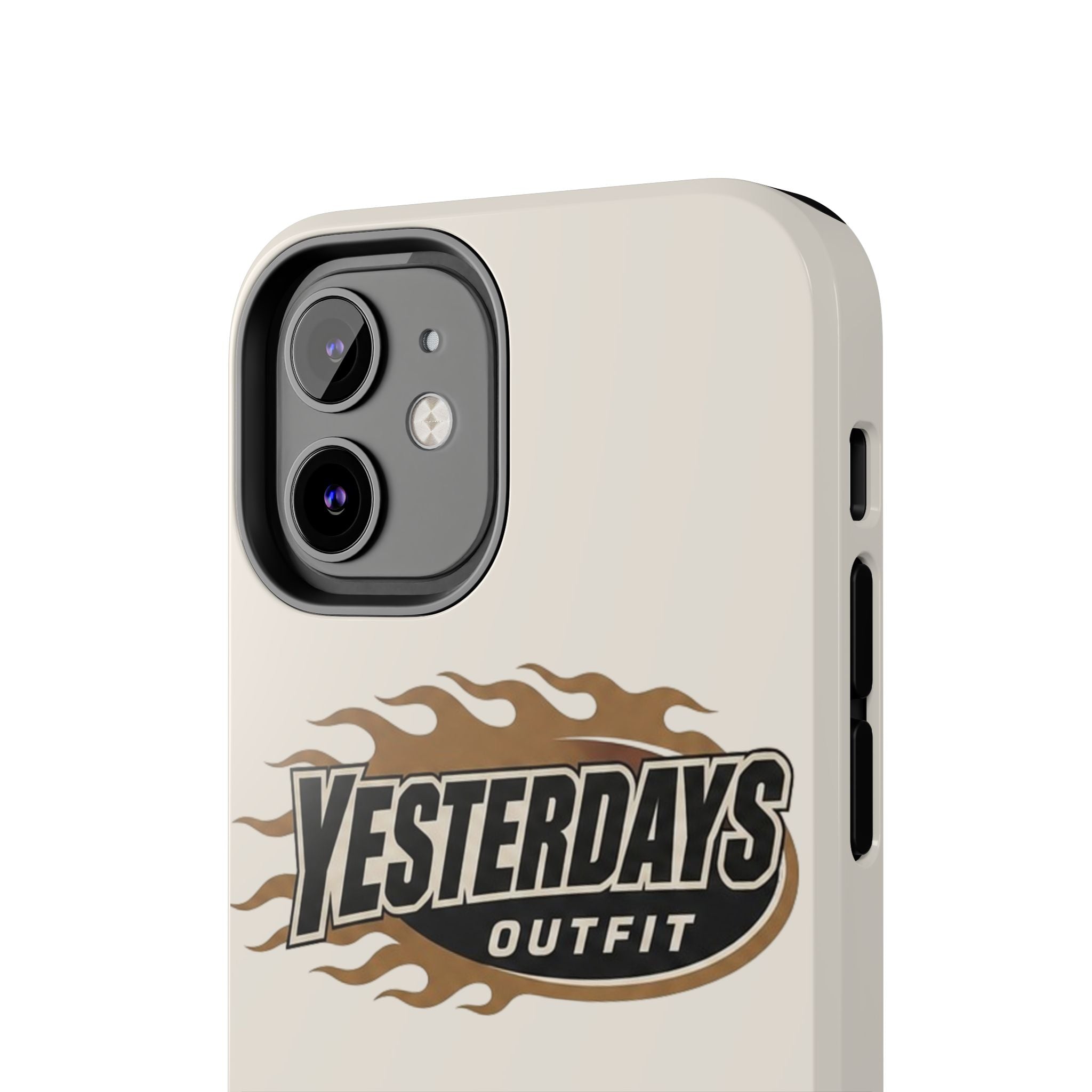 Yesterdays Outfit Flame Logo Phone Case | Tough Phone Case