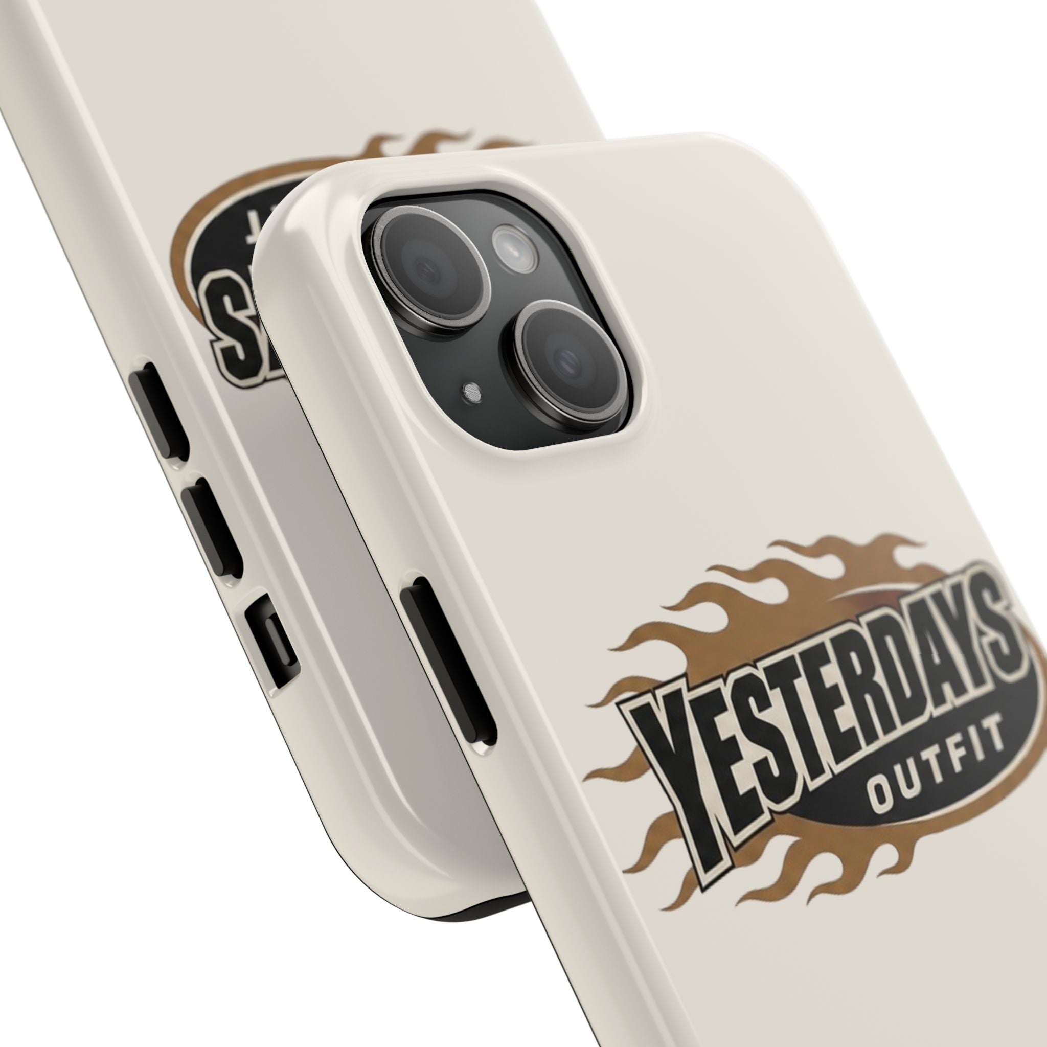 Yesterdays Outfit Flame Logo Phone Case | Tough Phone Case