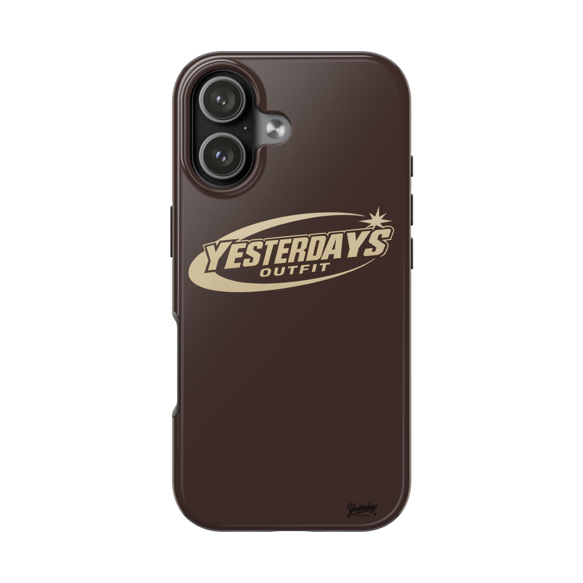 Yesterdays Outfit logo Tough Phone Case | Retro Badge Phone Case