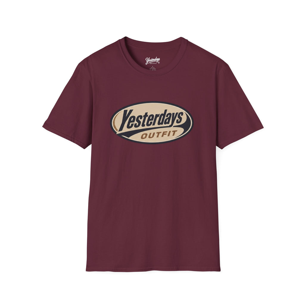 Yesterdays Outfit logo T-Shirt | vintage oval graphic tee