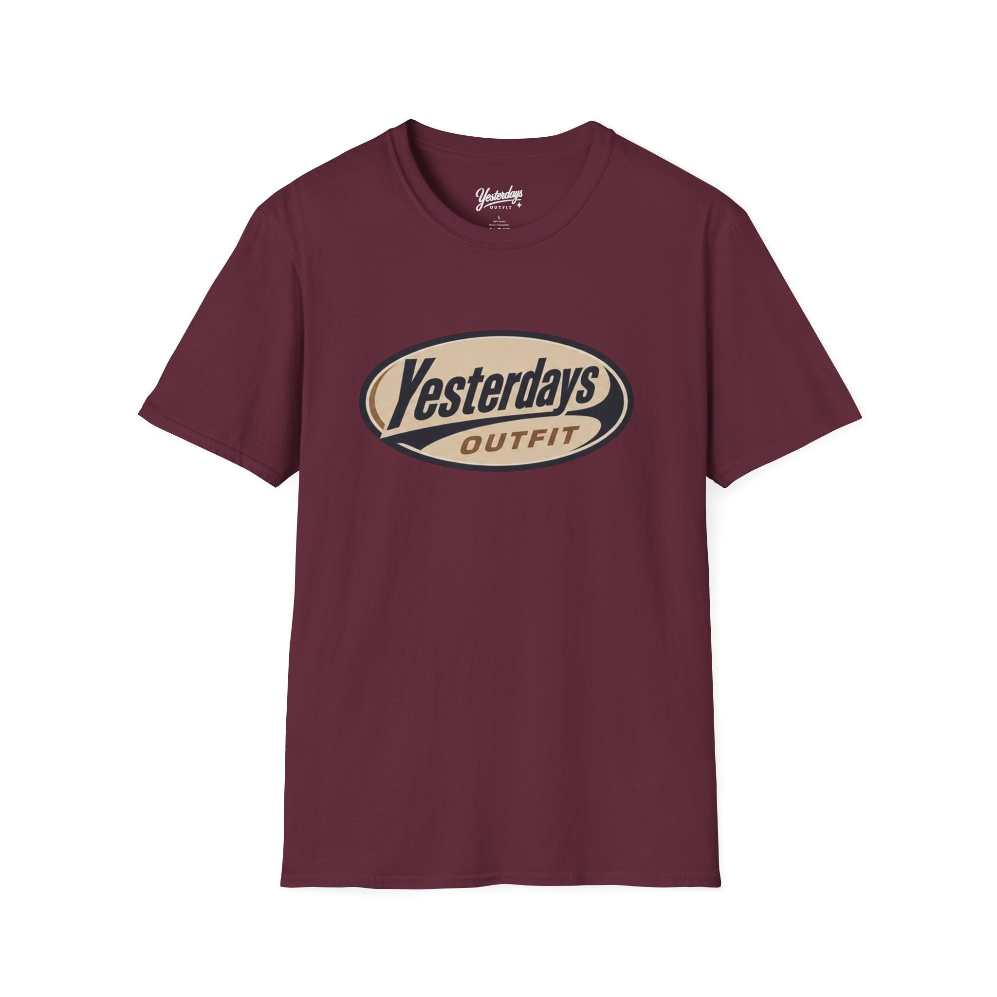 Yesterdays Outfit logo T-Shirt | vintage oval graphic tee