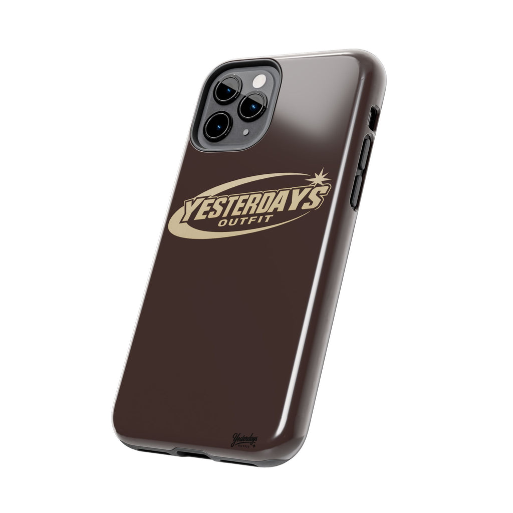 Yesterdays Outfit logo Tough Phone Case | Retro Badge Phone Case