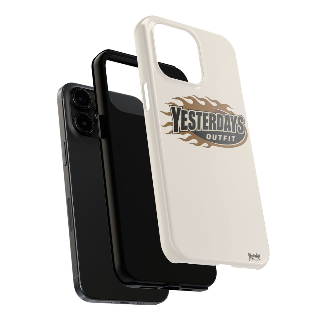 Yesterdays Outfit Flame Logo Phone Case | Tough Phone Case